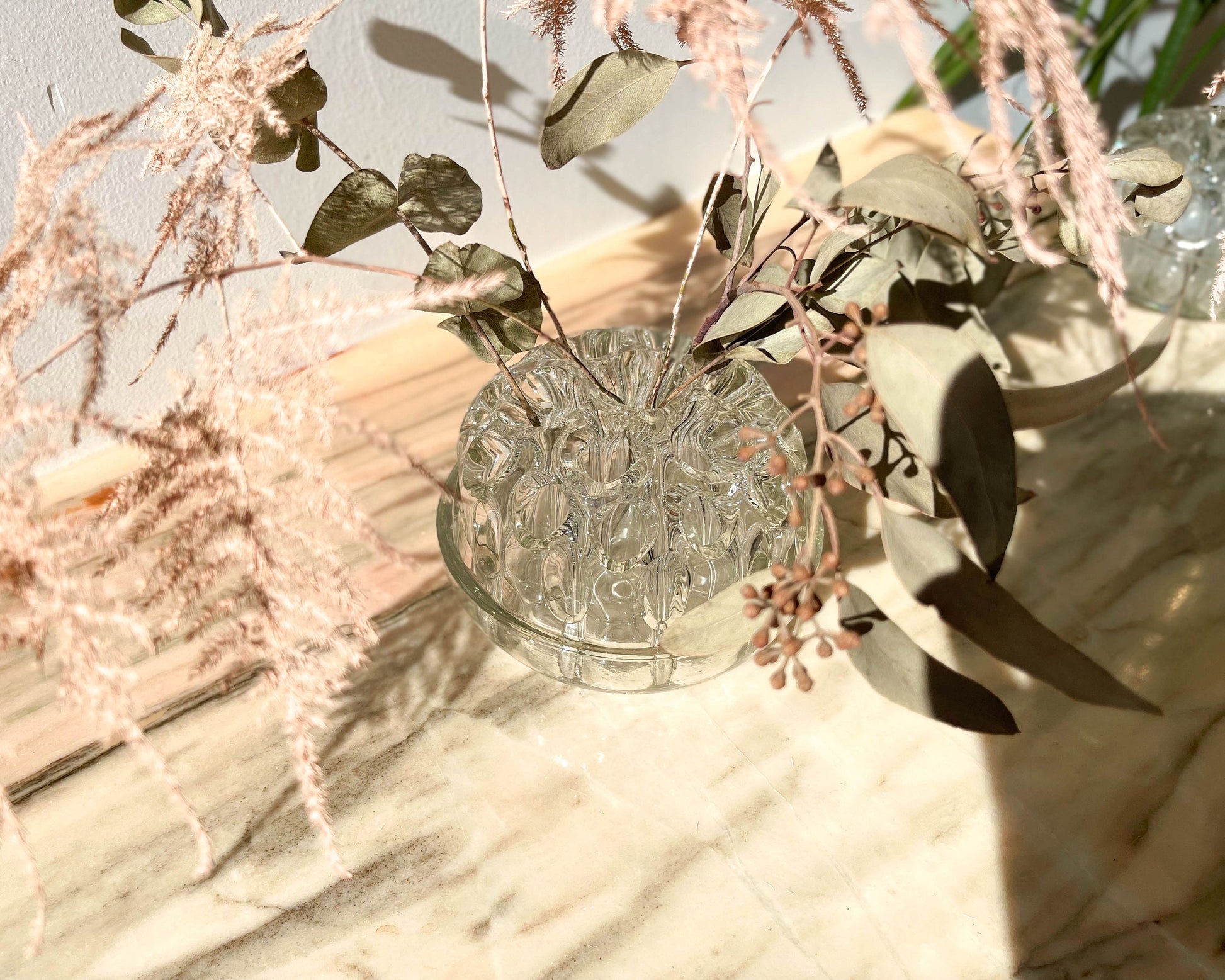Pique fleur vintage en verre N5 Made in France - violn.fr