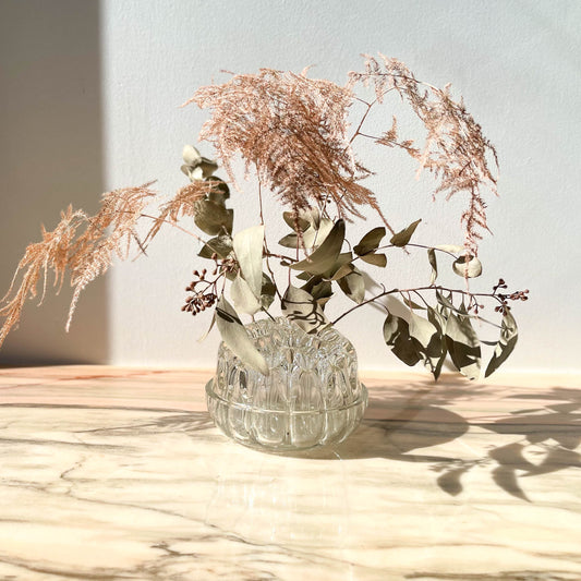 Pique fleur vintage en verre N5 Made in France - violn.fr