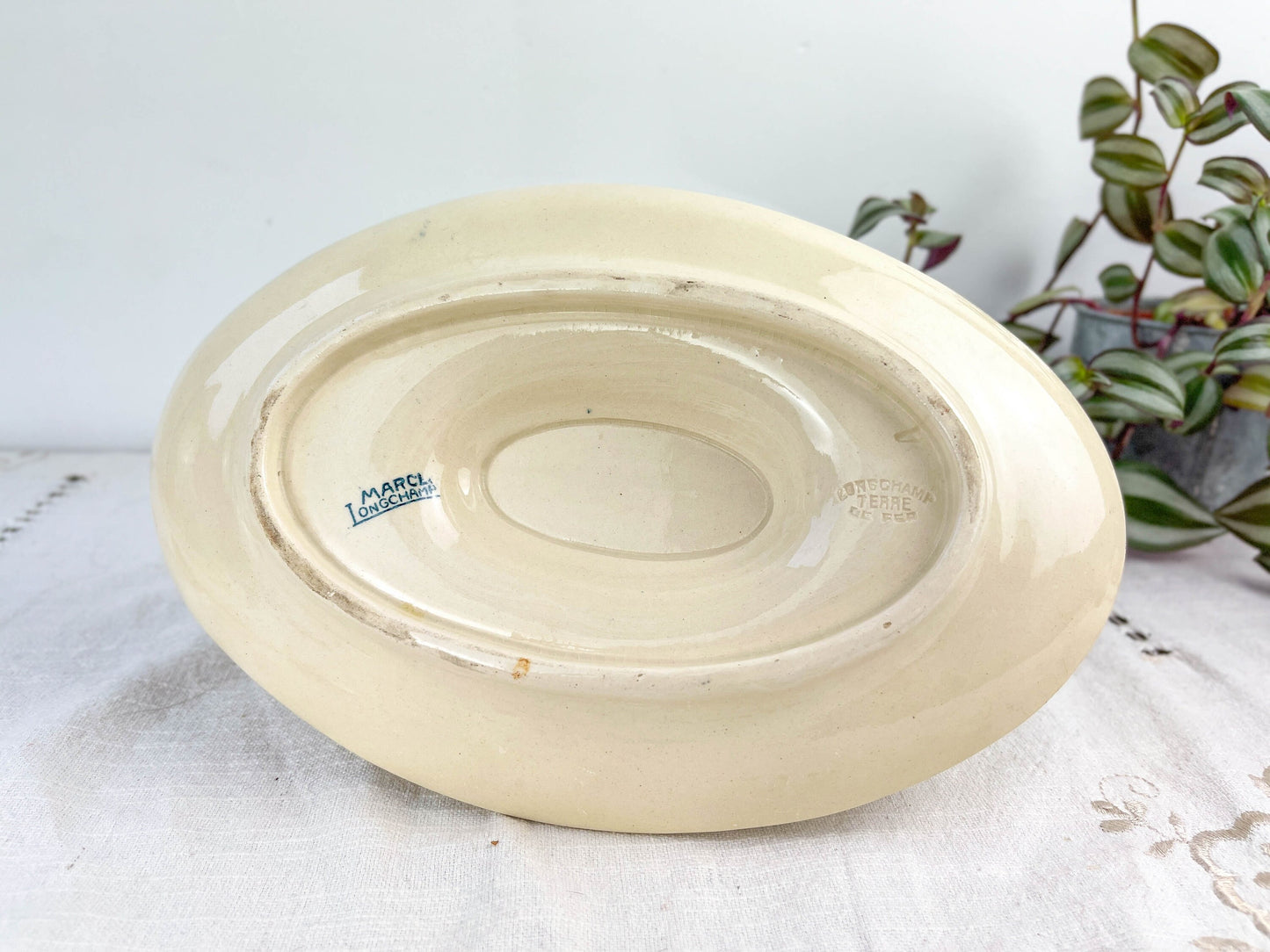 Terre de fer LONGCHAMP Marcel model gravy boat
