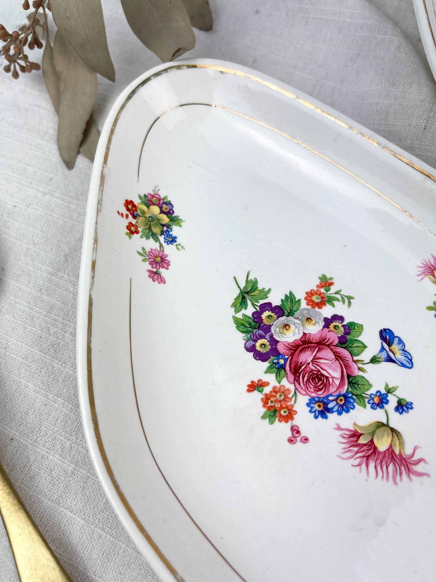 2 Raviers en porcelaine SALINS modèle ANNY