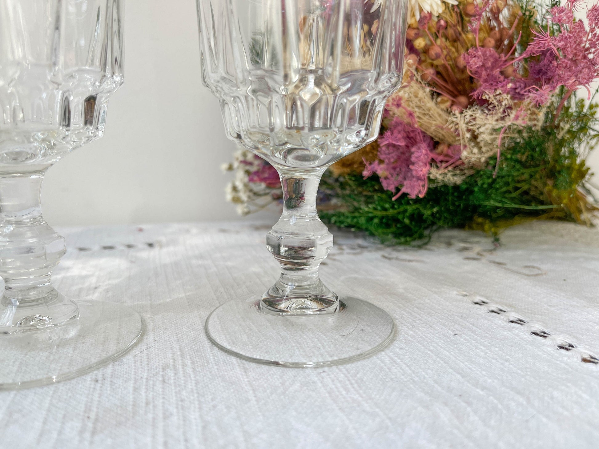 6 Verres à vin rouge LUMINARC modèle LANCE, 1970 - violn.fr