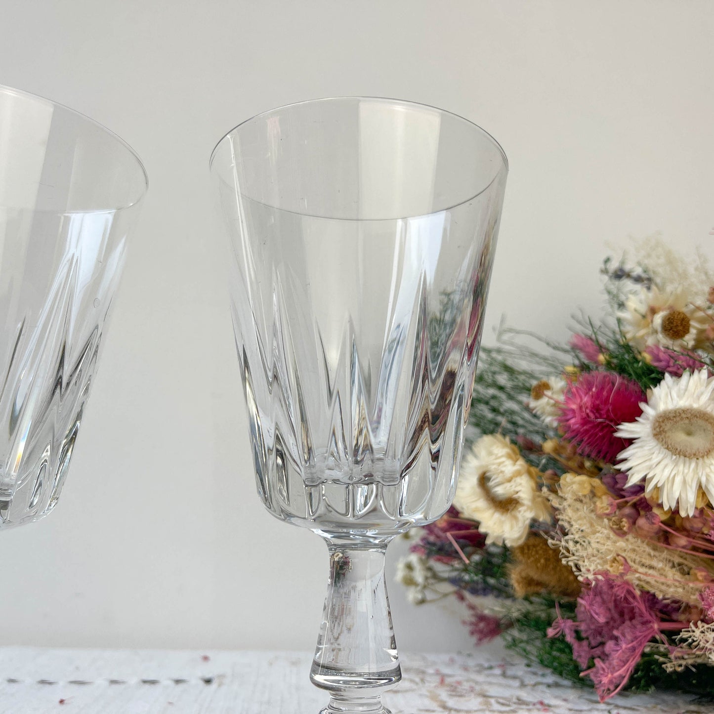 2 Verres à eau vintage - violn.fr