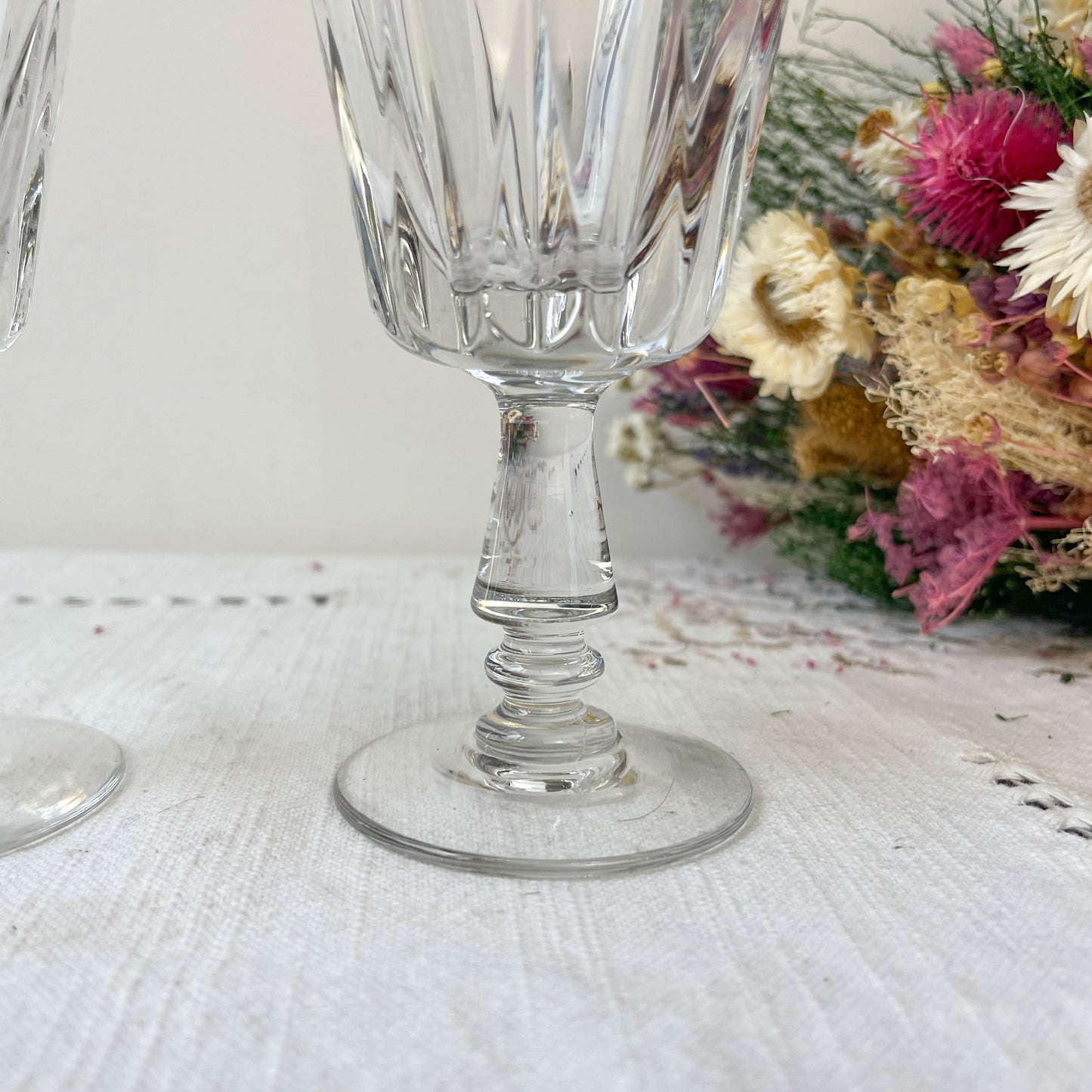 2 Verres à eau vintage - violn.fr