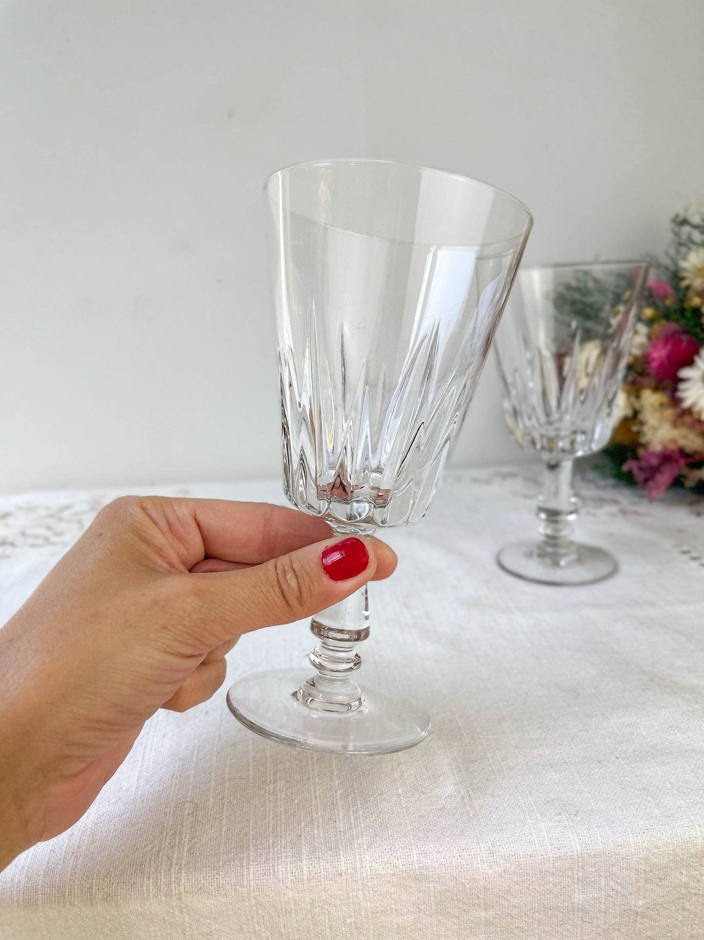 2 Verres à eau vintage - violn.fr