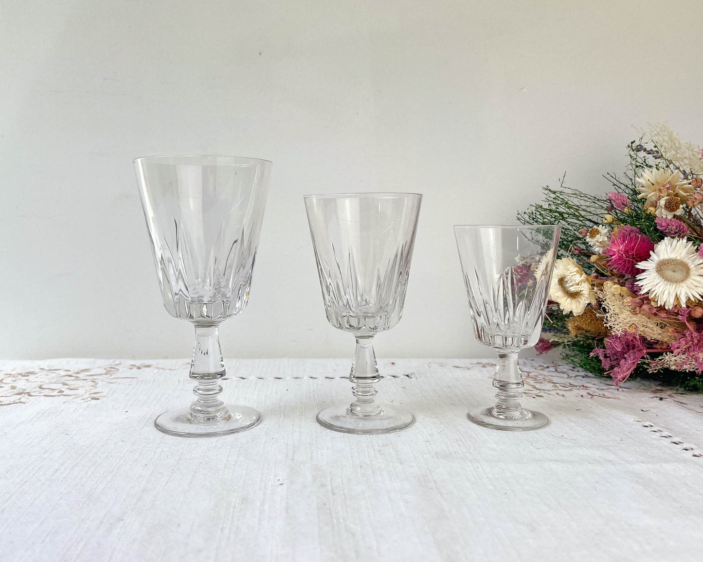 2 Verres à eau vintage - violn.fr