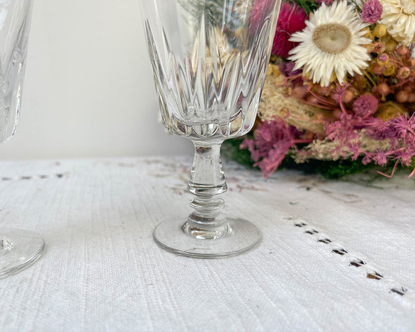 6 Verres à vin blanc vintage - violn.fr