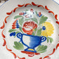 2 Assiettes ST CLEMENT Luneville XIXème  motif fleuris 