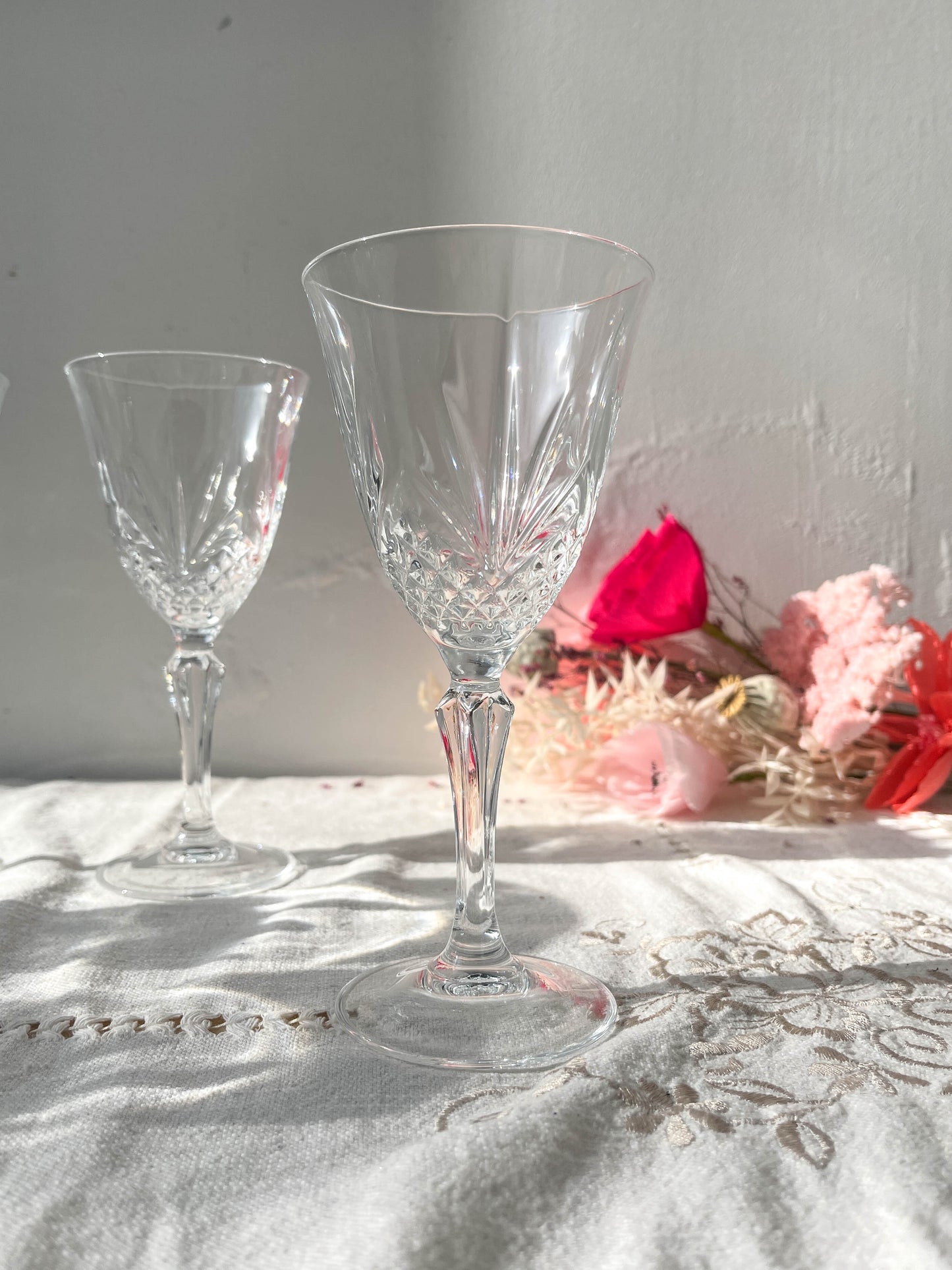 Verres à vin rouge Cristal D'Arques modèle MASQUERADE