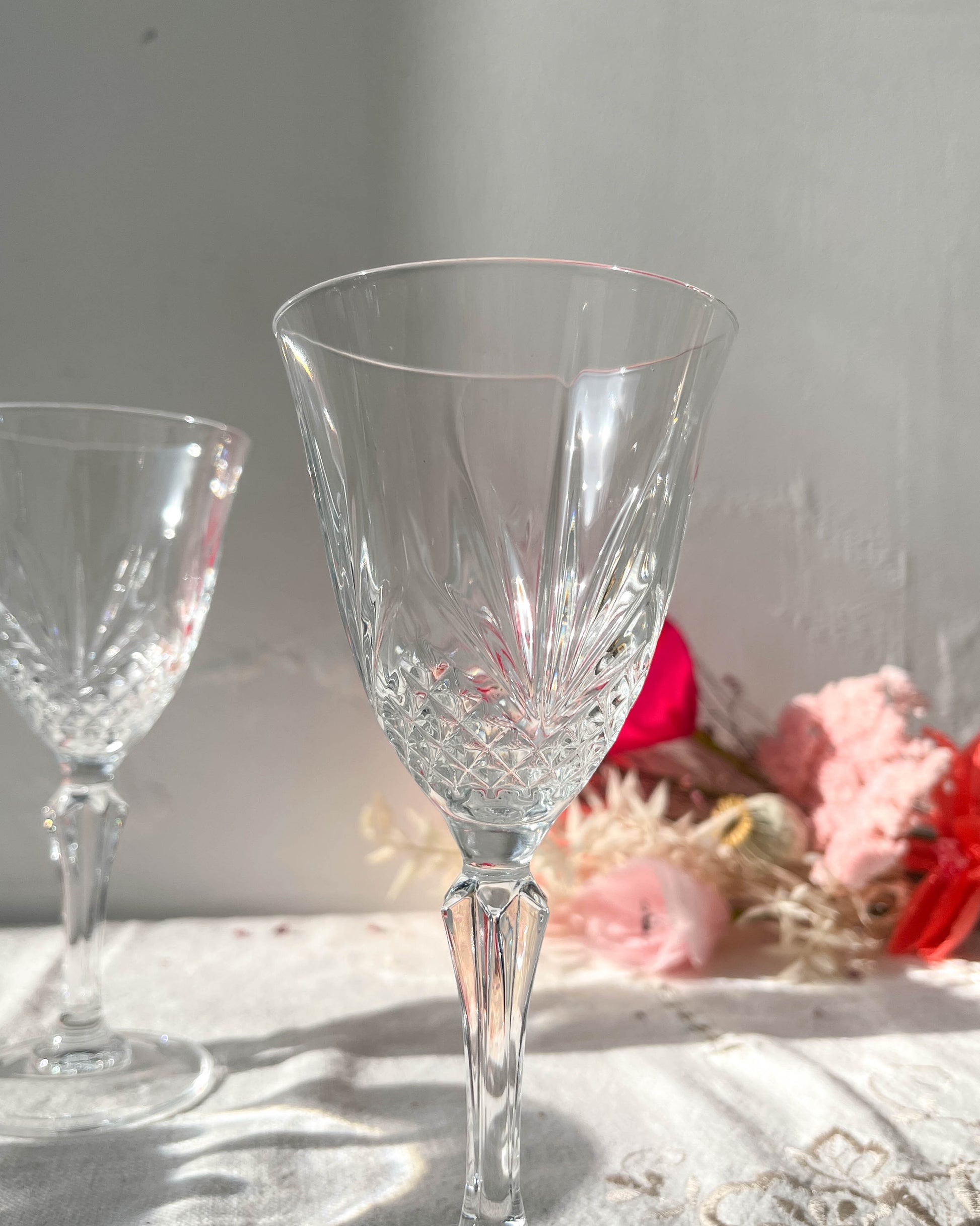 Verres à vin rouge Cristal D'Arques modèle MASQUERADE