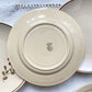 6 Petites assiettes vintage dépareillées motif fleuri - BADONVILLIER - STEULER - 1923