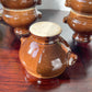 6 Bols à Soupe à l'Oignon Tête de Lion en Céramique Vintage Emile Henry - Marron, Made in France - dessous
6 Vintage Emile Henry Ceramic Lion Head Onion Soup Bowls - Brown, Made in France - Elegance and Tradition for your Recipes - under