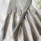 7 Couteaux vintages inox style Art déco made in France