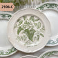 PETITE Assiette Terre de fer, Gien vintage à l'unité