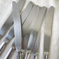 8 Couteaux vintages inox made in France