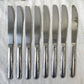 8 Couteaux vintages inox made in France