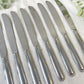 8 Couteaux vintages inox made in France