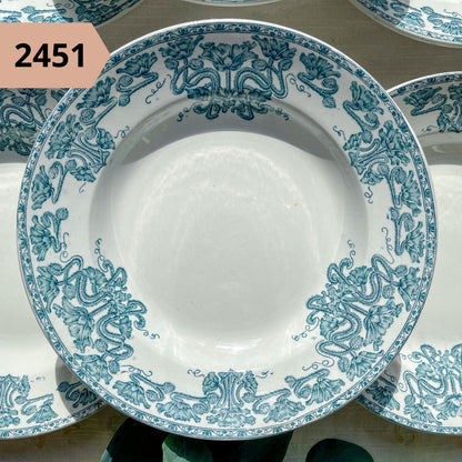 Assiette CREUSE Terre de Fer vintage à l'unité