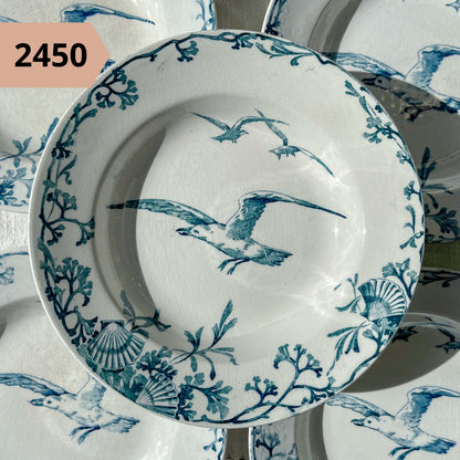 Assiette CREUSE Terre de Fer vintage à l'unité