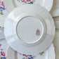 7 Petites Assiettes en porcelaine vintage motif fleuri KG Luneville