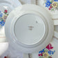 4 Assiettes plates en porcelaine vintage motif fleuri Sarreguemines 5261 -Vaisselle vintage fleurie -Vaisselle Française Assiettes-vintage