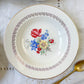 6 Assiettes creuses en porcelaine vintage motif fleuri Sarreguemines 5261 - Vaisselle vintage fleurie -Vaisselle Française Assiettes-vintage