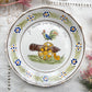 Ancienne assiette Faïence Française Coq révolutionnaire "Je chante pour la liberté 1791" Nevers XIXème