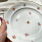 6 Assiettes creuses en porcelaine Française fleurie LAMOTTE