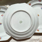 6 Assiettes creuses en porcelaine Française fleurie LAMOTTE