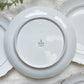 6 Assiettes vintage Porcelaine blanches dorées + 6 Petites Assiettes dépareillées fleuries