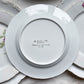 6 Assiettes vintage Porcelaine blanches dorées + 6 Petites Assiettes dépareillées fleuries