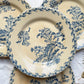 4 Assiettes Terre de fer GIEN Chardon + 4 Petites assiettes dépareillées grès TULOWICE