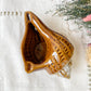 Cendrier en céramique coquillage vintage Année 50 