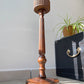 Cendrier sur pied en bois sculpté vintage