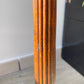 Cendrier sur pied en bois sculpté vintage