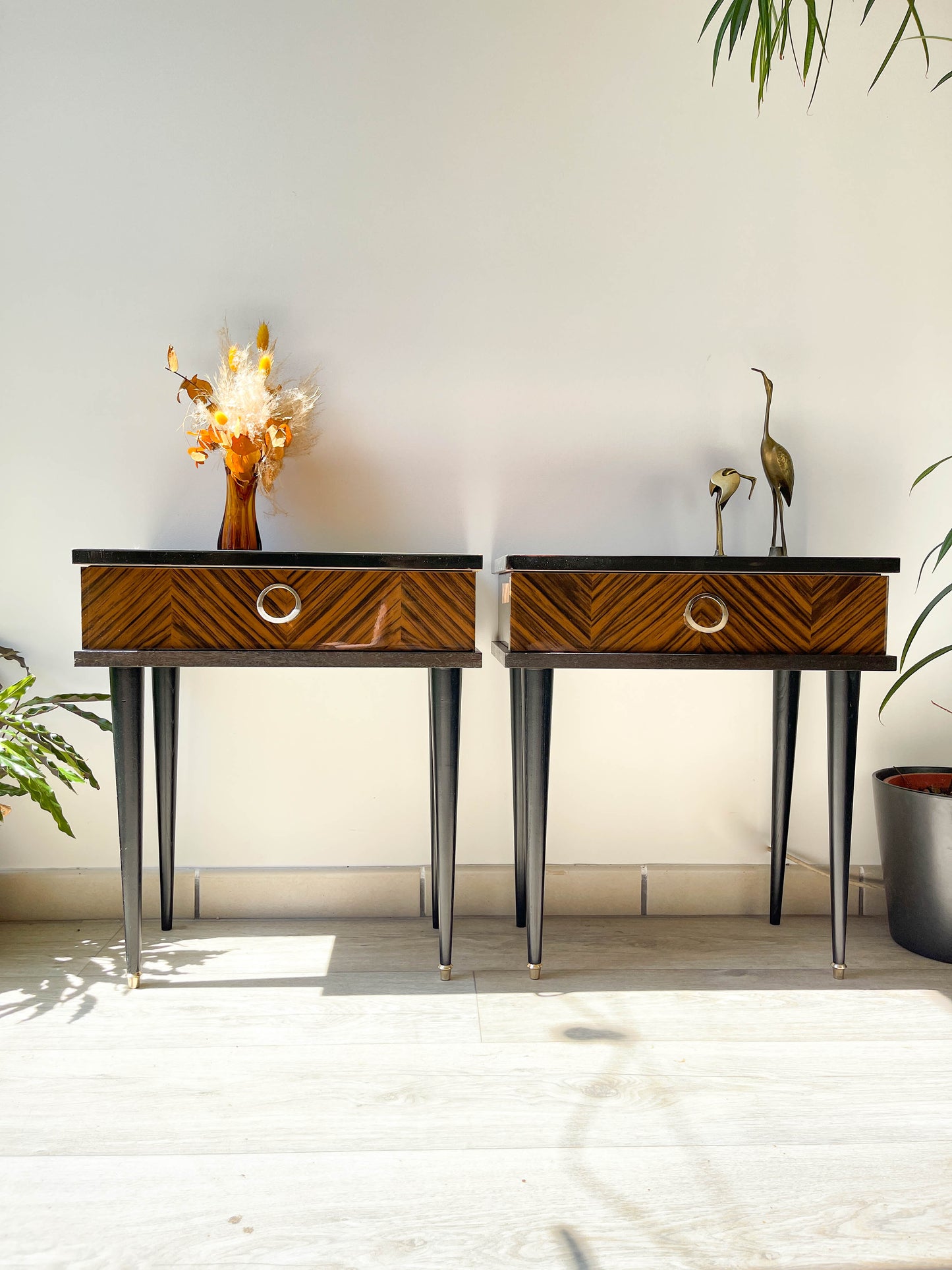 Table de chevet vintage en Formica, 1960
