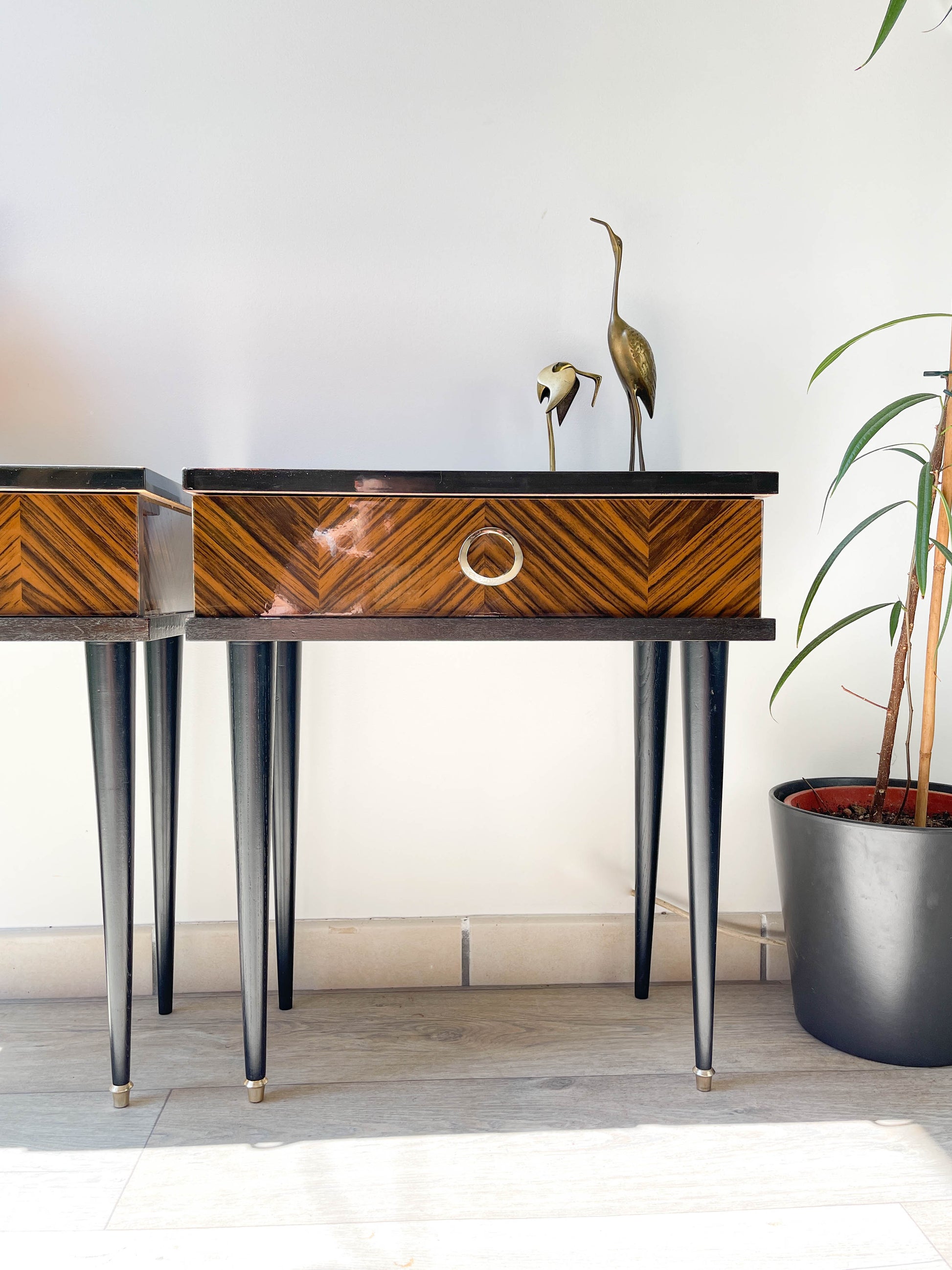 Table de chevet vintage en Formica, 1960