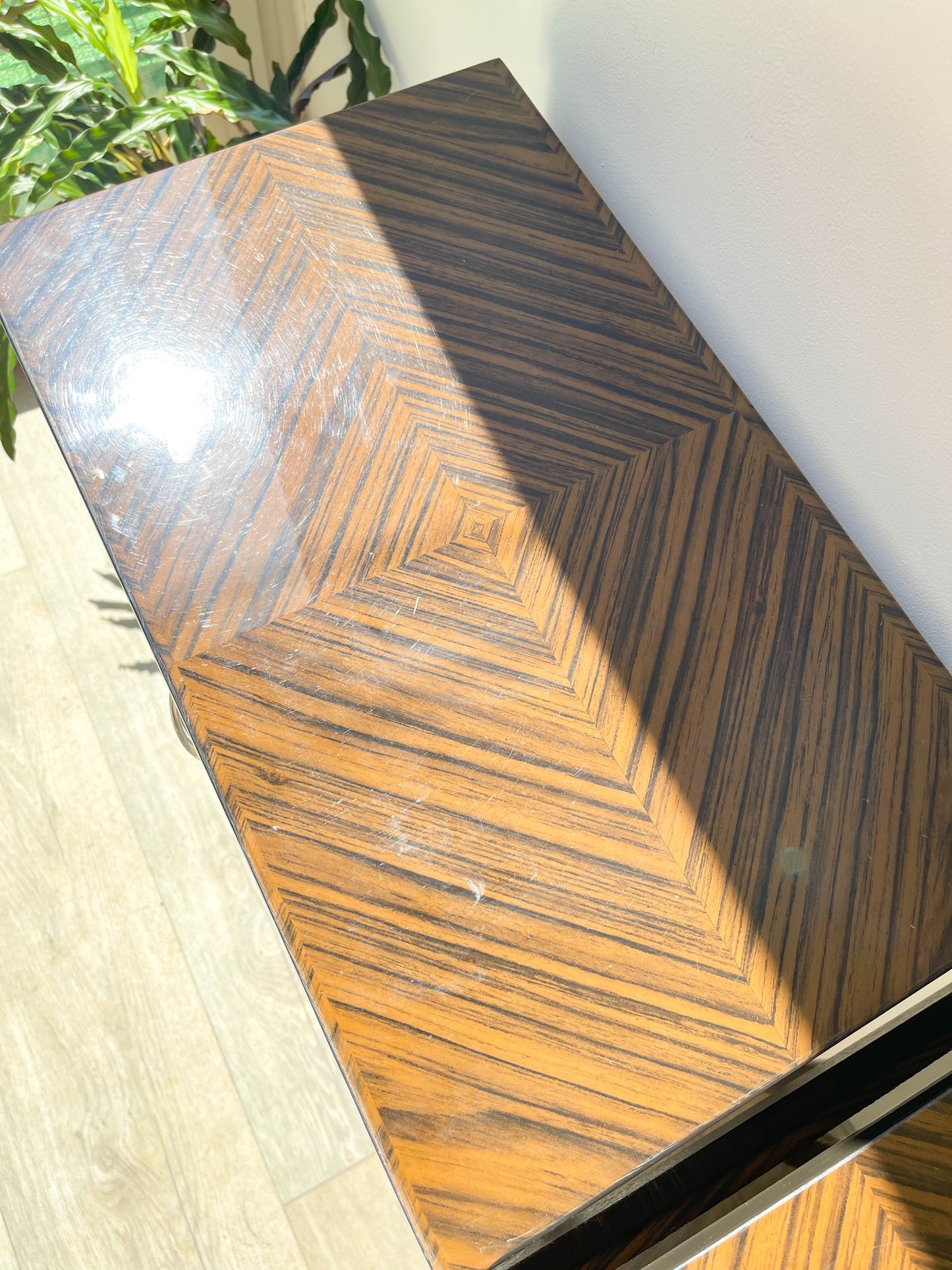 Table de chevet vintage en Formica, 1960