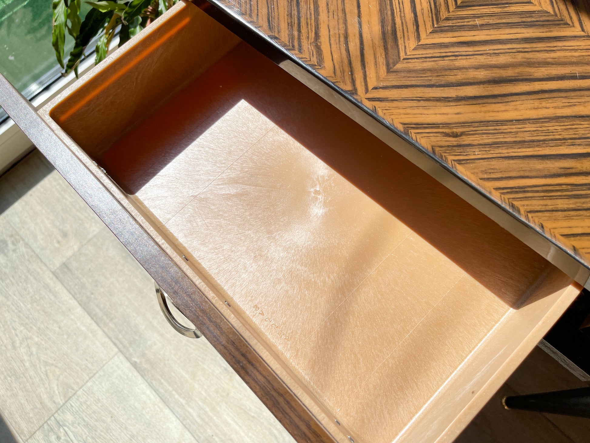 Table de chevet vintage en Formica, 1960