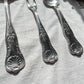 Couverts de service vintage style Rocaille
