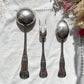 Couverts de service vintage style Rocaille