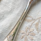 10 Cuillères à soupe vintage en métal style Rocaille