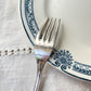 10 Fourchettes vintage en métal style Rocaille