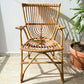 Fauteuils en rotin vintage 1970