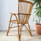 Fauteuils en rotin vintage 1970