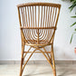 Fauteuils en rotin vintage 1970
