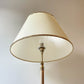 Lampadaire tripode en laiton et bronze vintage