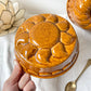 Moule à gâteau céramique moucheté 1950
