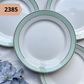 PETITE Assiette motif ligne vintage à l'unité