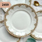 PETITE Assiette en PORCELAINE fleurie vintage à l'unité