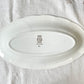 Ravier porcelaine DIGOIN CHAMOI motif fleuri